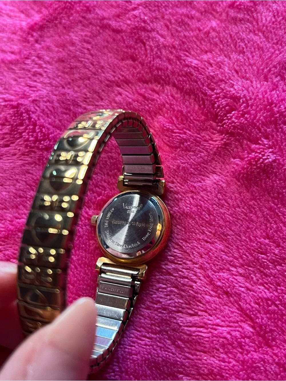 Precious Moments Gold-tone Women's Vintage Watch 2001
